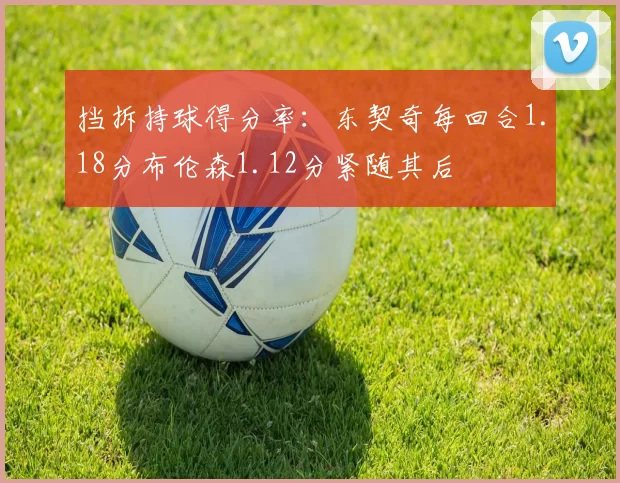挡拆持球得分率:东契奇每回合1.18分布伦森1.12分紧随其后
